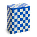 HAY Tin Container - Blue/ Off White