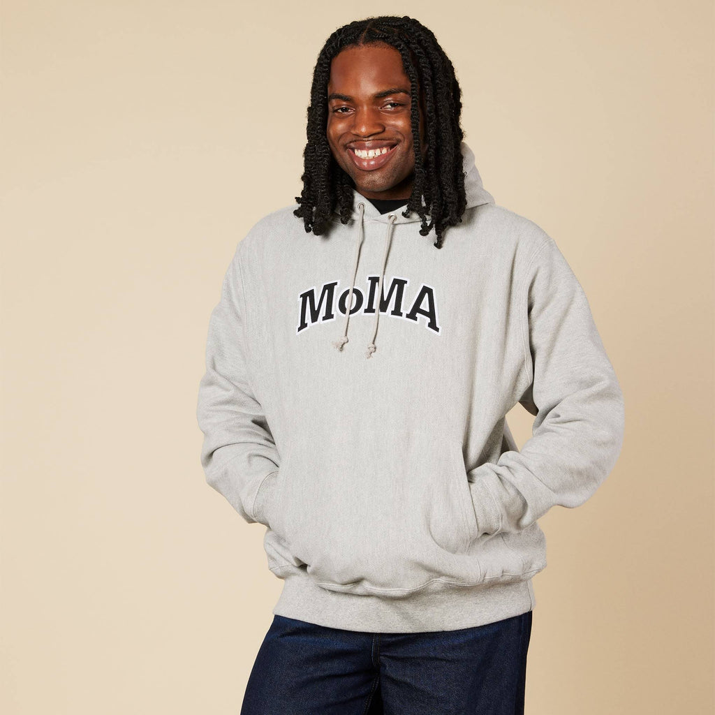 Champion Hoodie - MoMA Edition - Oxford Gray