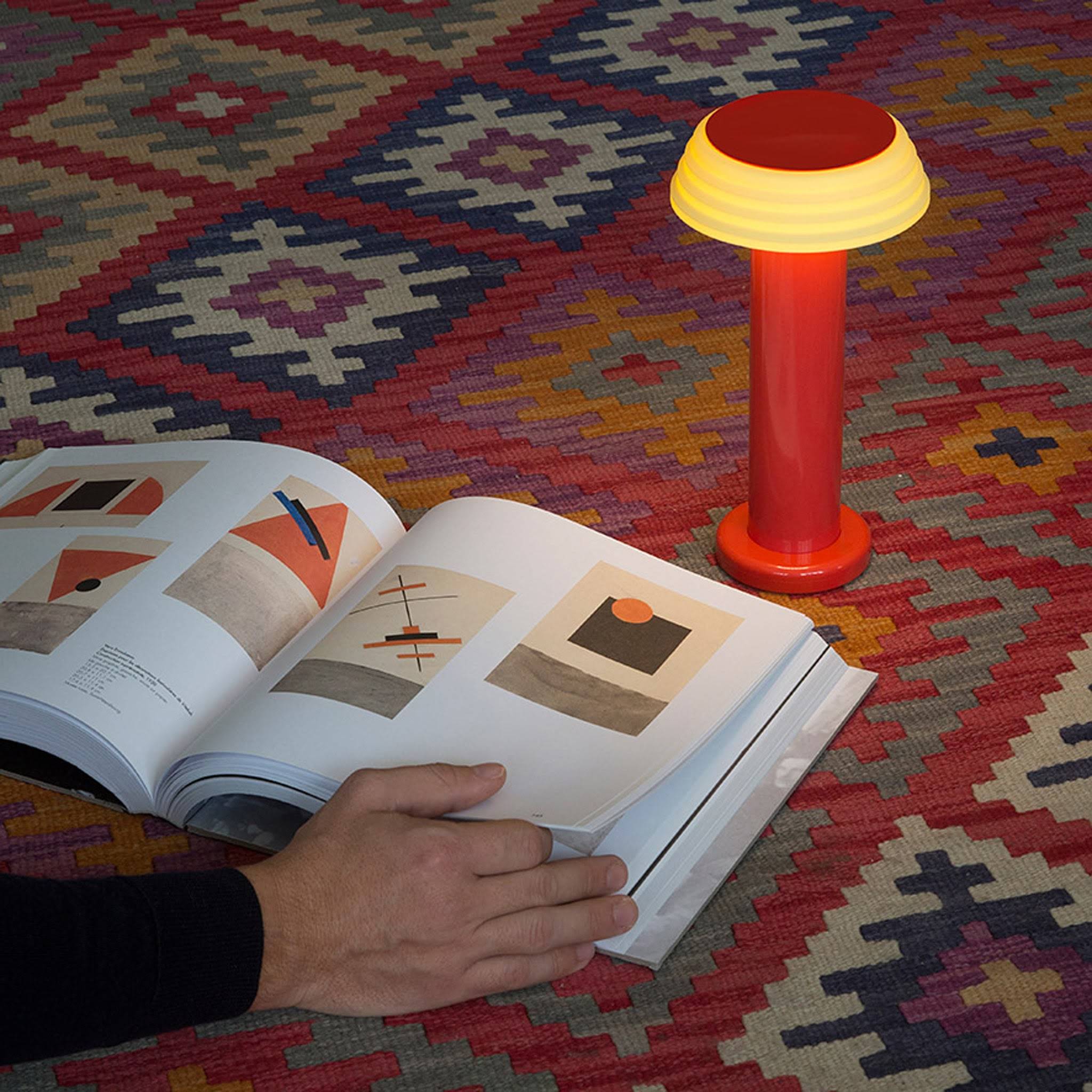 SOWDEN PL1 Portable Lamp - Red/ Yellow