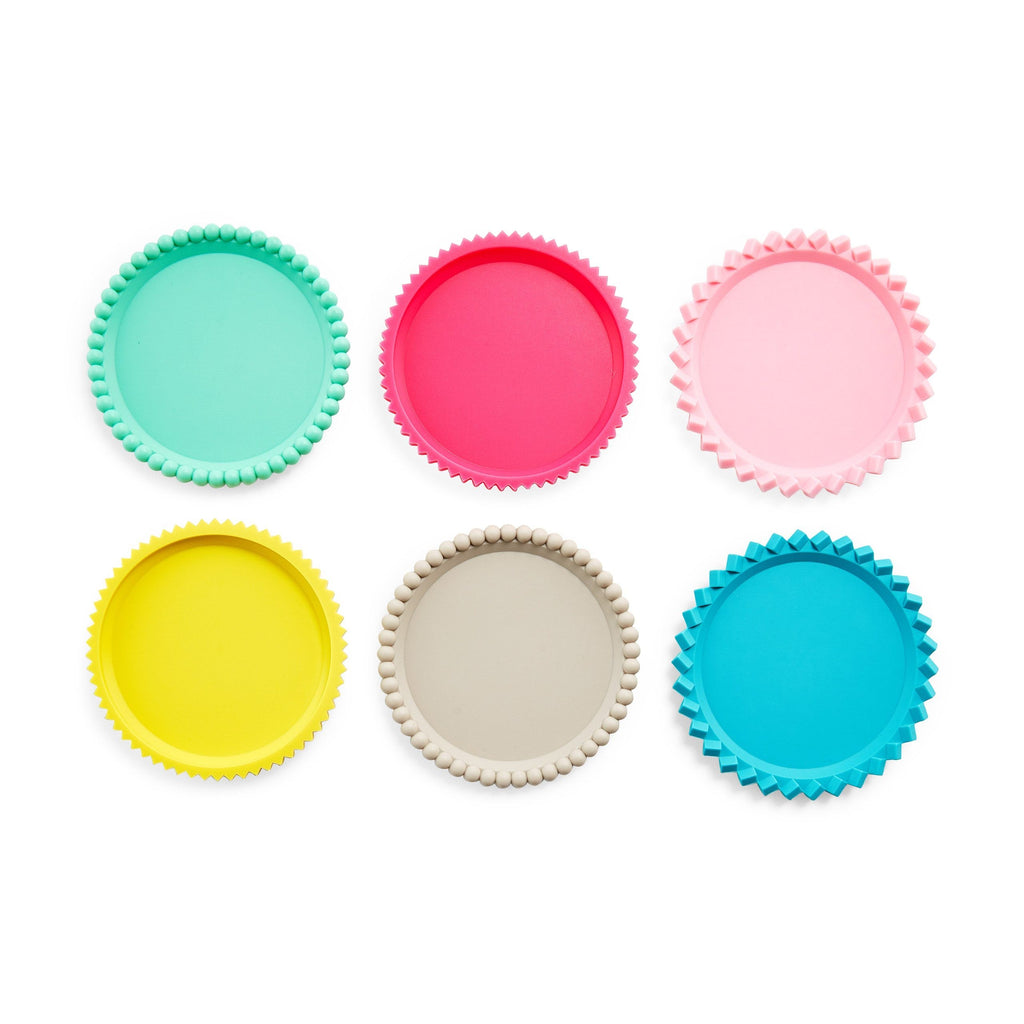 Geo Stacking Coasters - Pastel