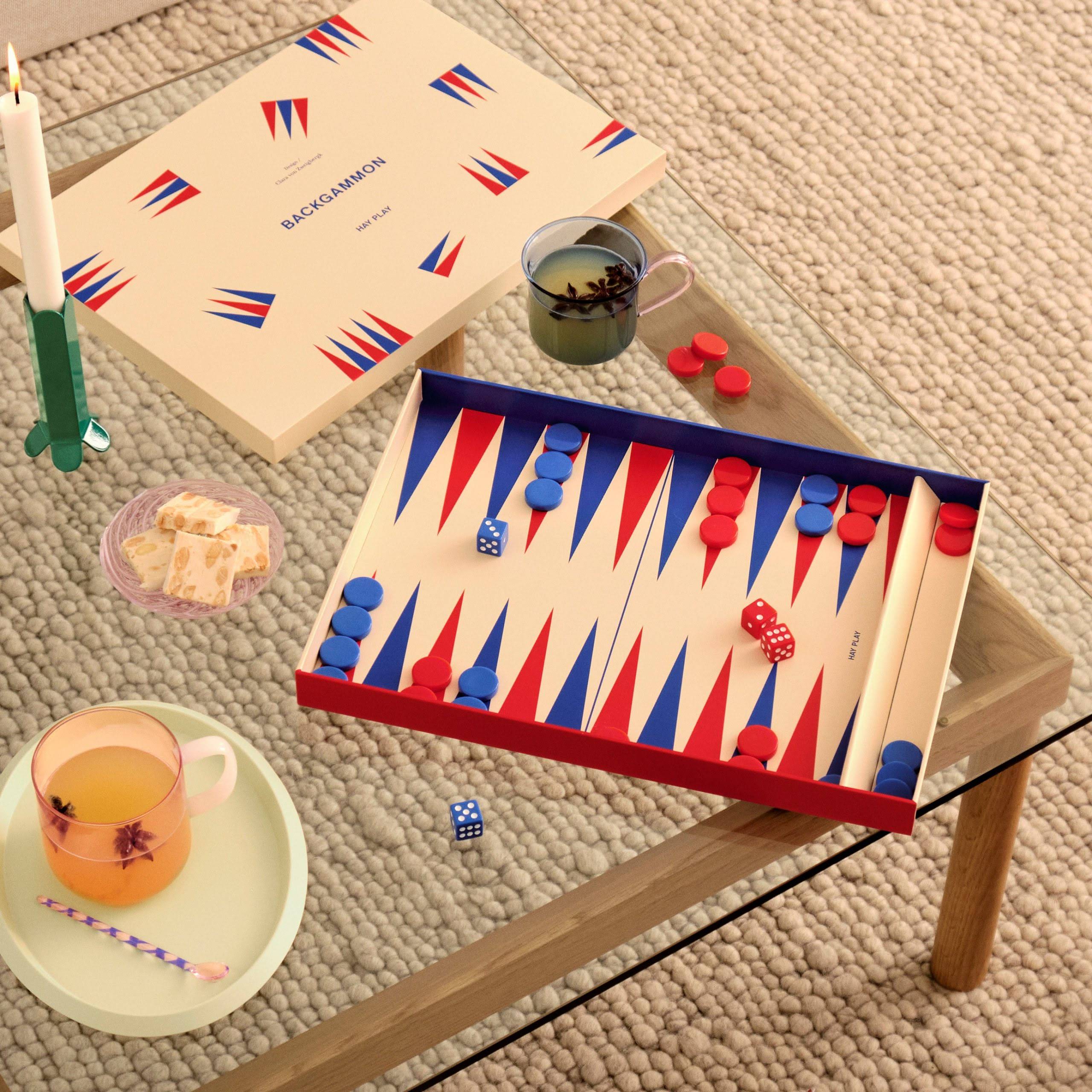 HAY PLAY Family Backgammon Set