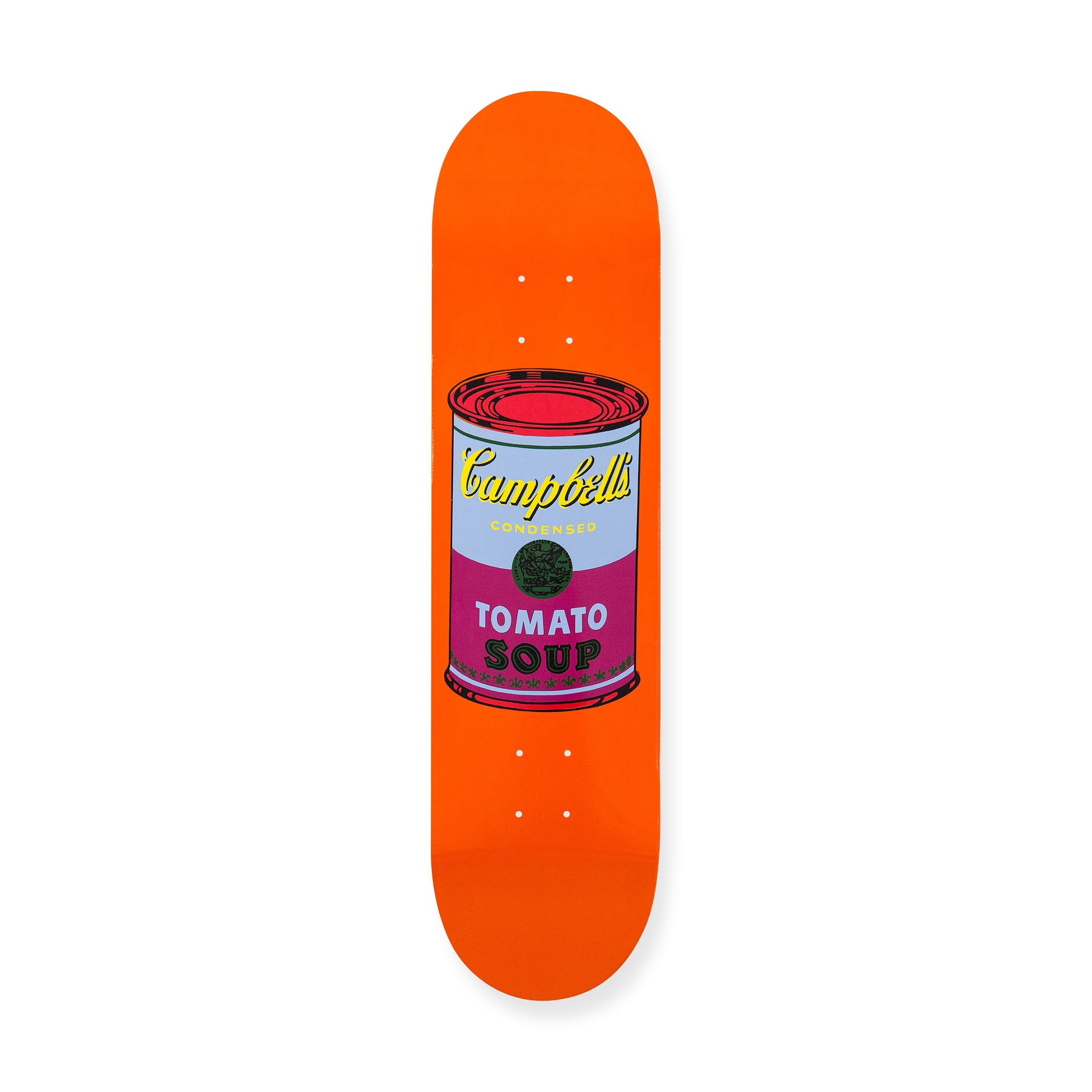 Andy Warhol: Skateboard Colored Campbell's Soup Cans - Purple