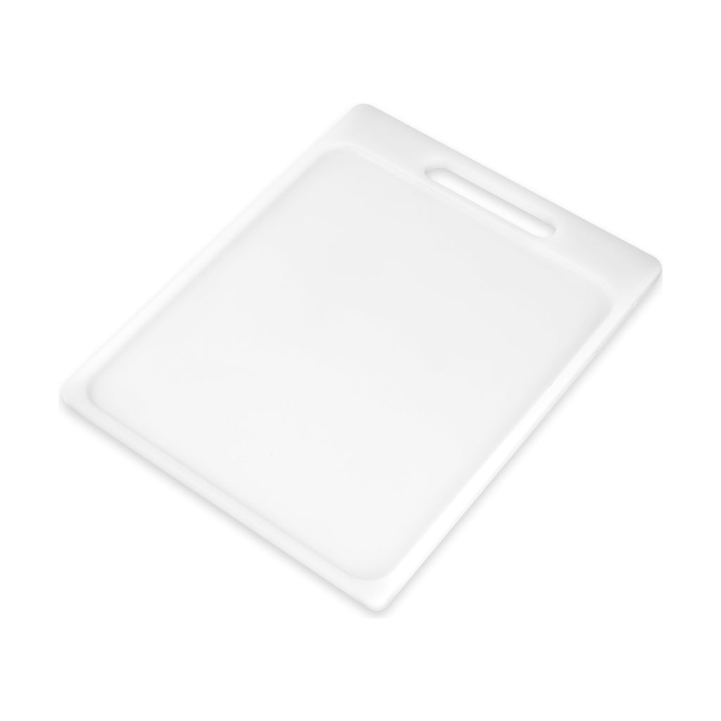 (3 pack) 8.5"X11" Non-Slip Poly Cutting Board, White Color