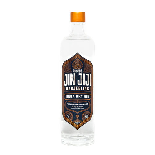 JIN JIJI INDIA DARJEELING DRY GIN NV - 750ML