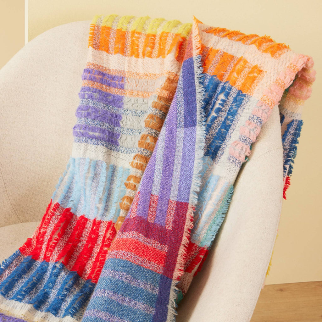 Maze Wool Throw