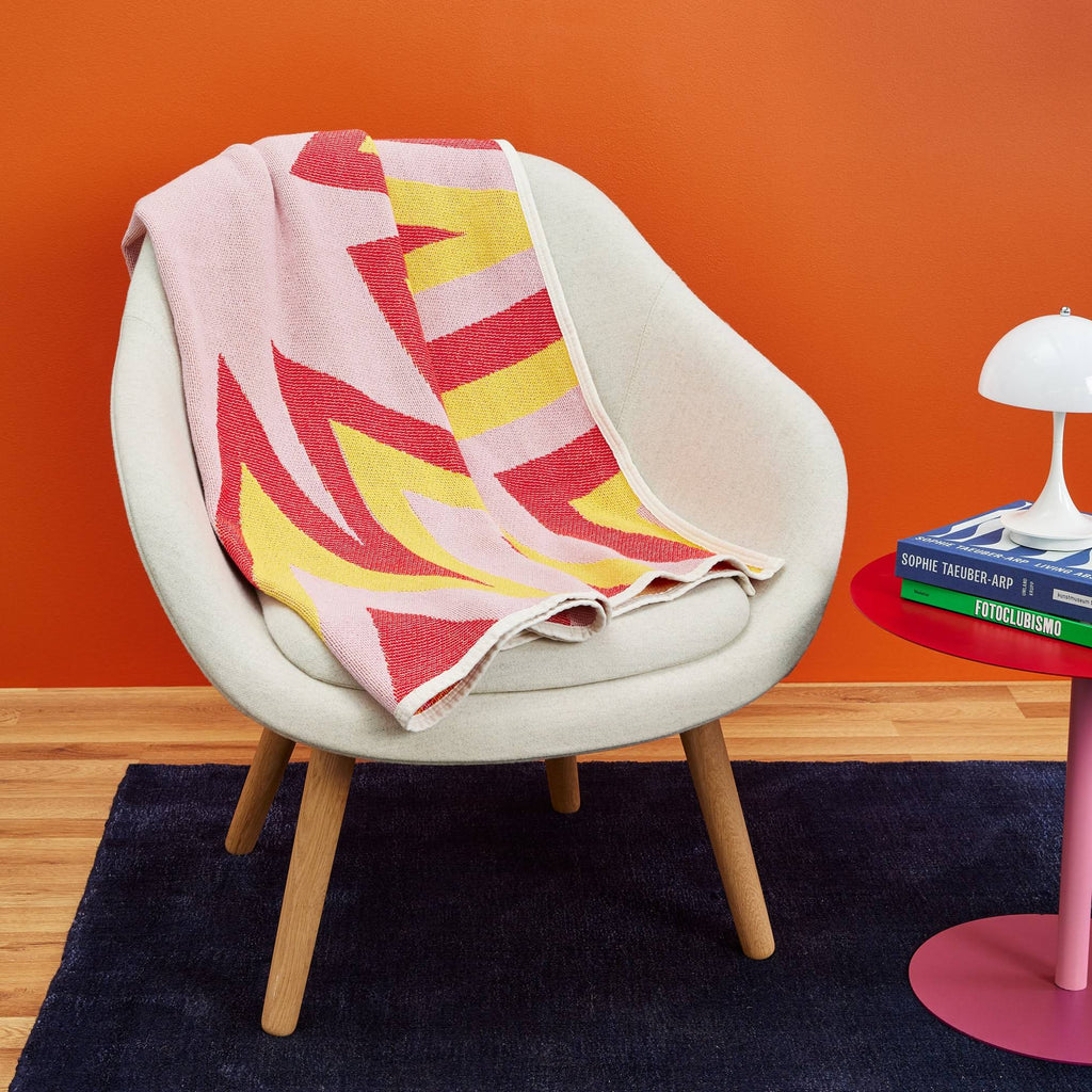Liz Collins Bang! Recycled Cotton Throw Blanket