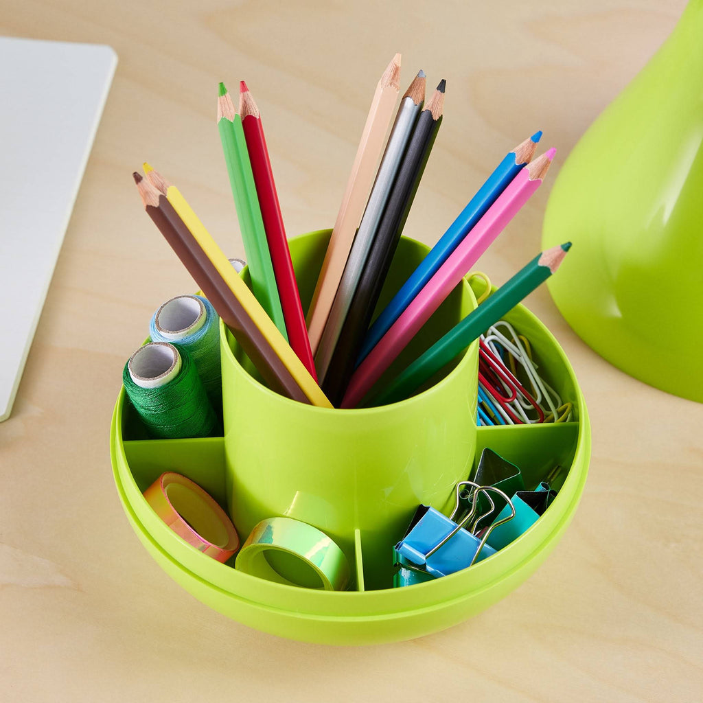Pear Pod Multifunctional Desktop Organizer - Green
