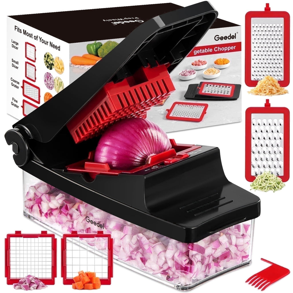 Vegetable Cutter, Onion Cutter Pro Food Chopper, Kitchen Vegetable Slicer Dicer Cutter Grater, Veggie Chopper ...