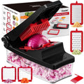 Vegetable Cutter, Onion Cutter Pro Food Chopper, Kitchen Vegetable Slicer Dicer Cutter Grater, Veggie Chopper ...