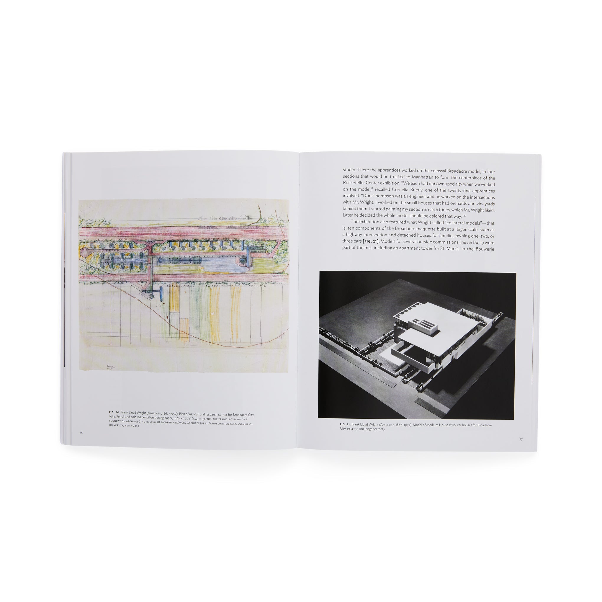 Frank Lloyd Wright: Broadacre City (MoMA One on One Series) - Paperback