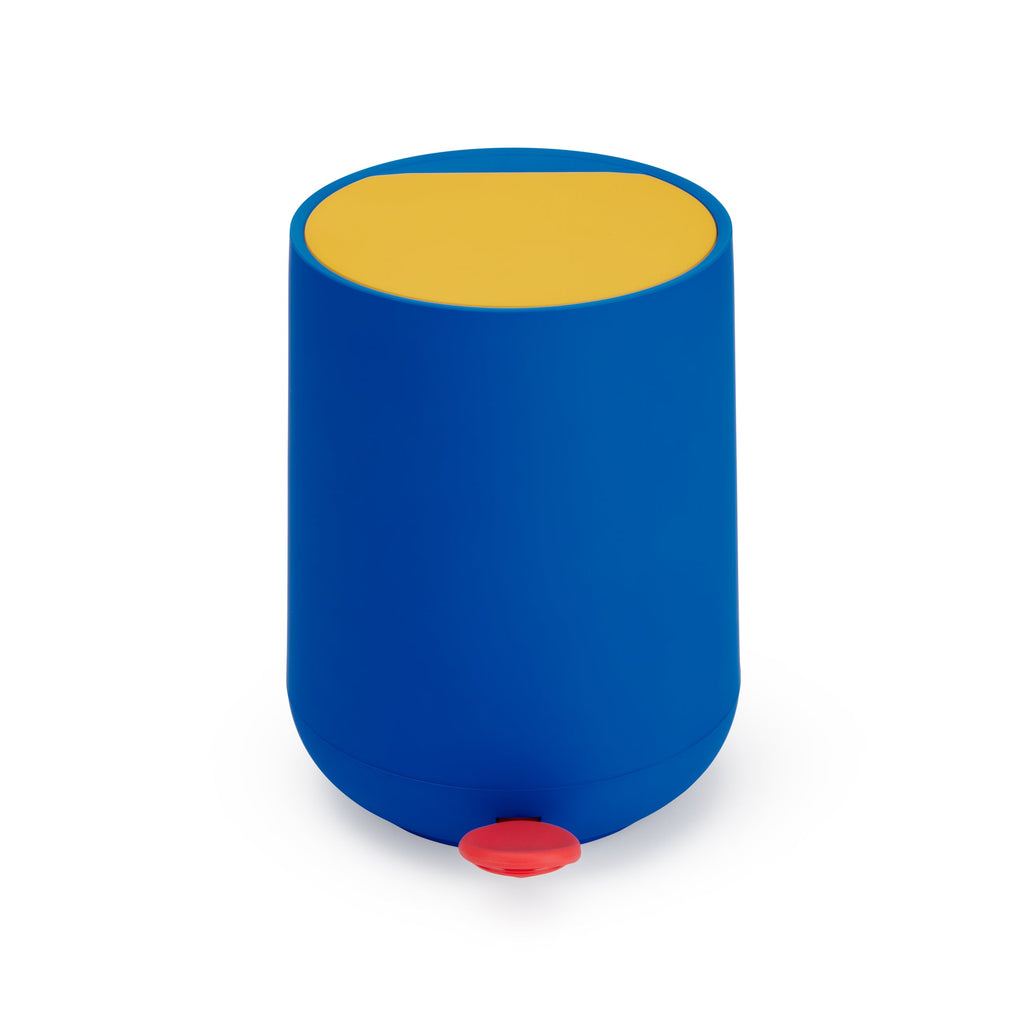 Nova One Color Block Bathroom Accessories - Waste Bin