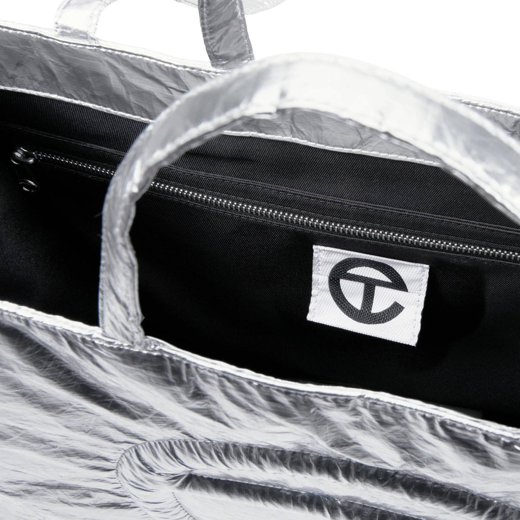 Telfar Tyvek Shopping Bag - Silver