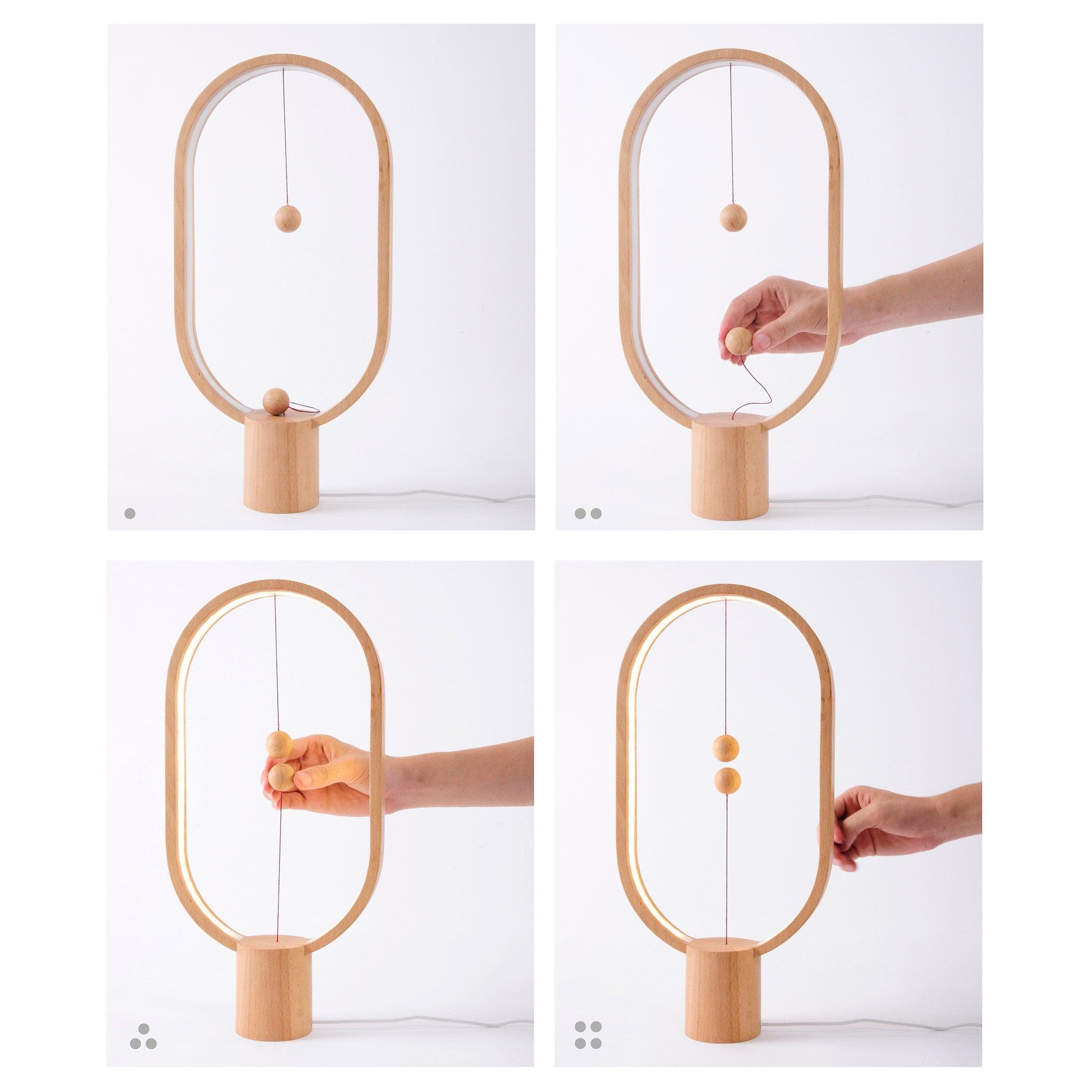 Heng Balance Lamp - Light Wood