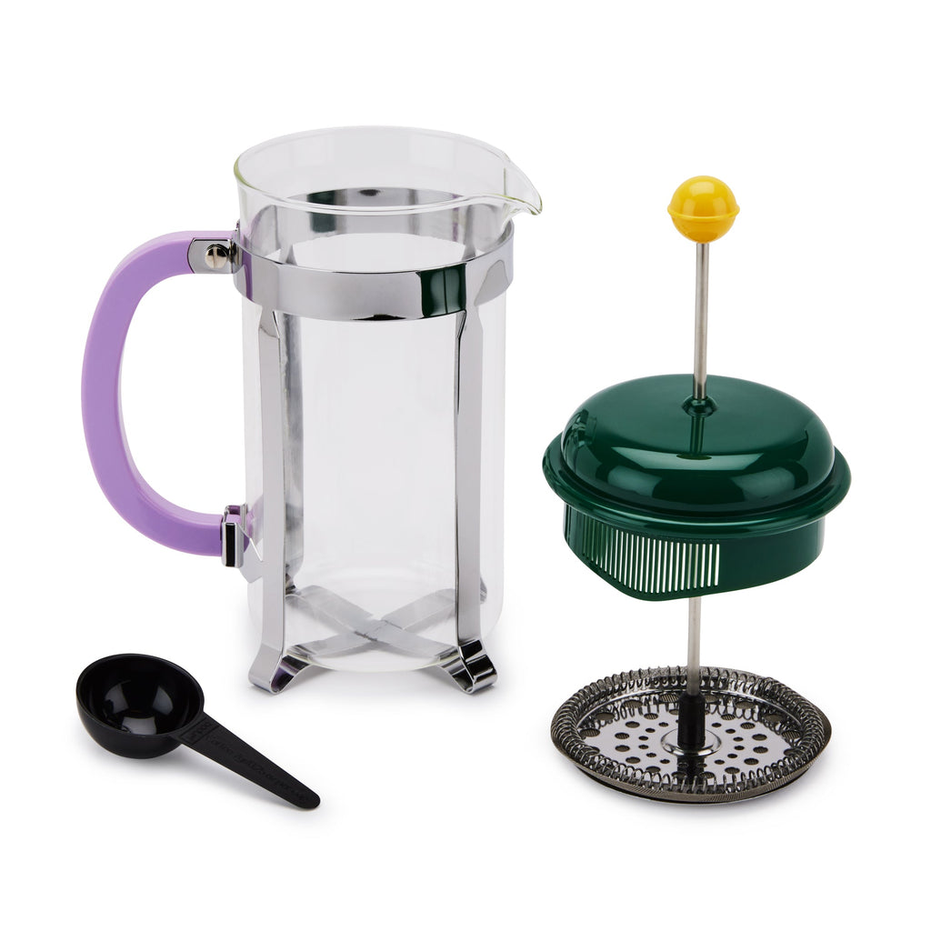 Bodum Caffettiera French Press - Dark Green/ Lilac