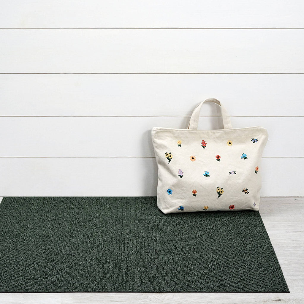 Chilewich Solid Shag Floor Mat - Cactus