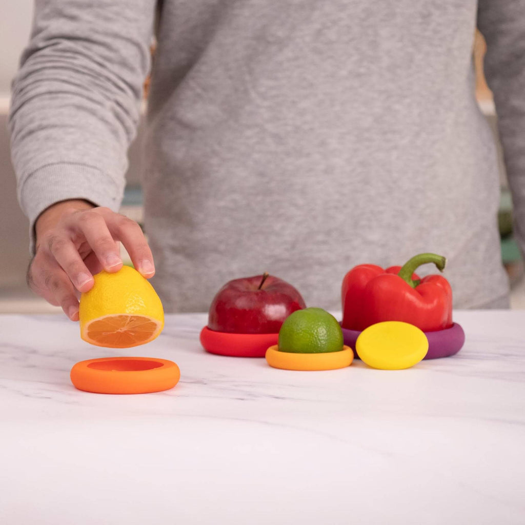 Food Huggers - Red/ Multi