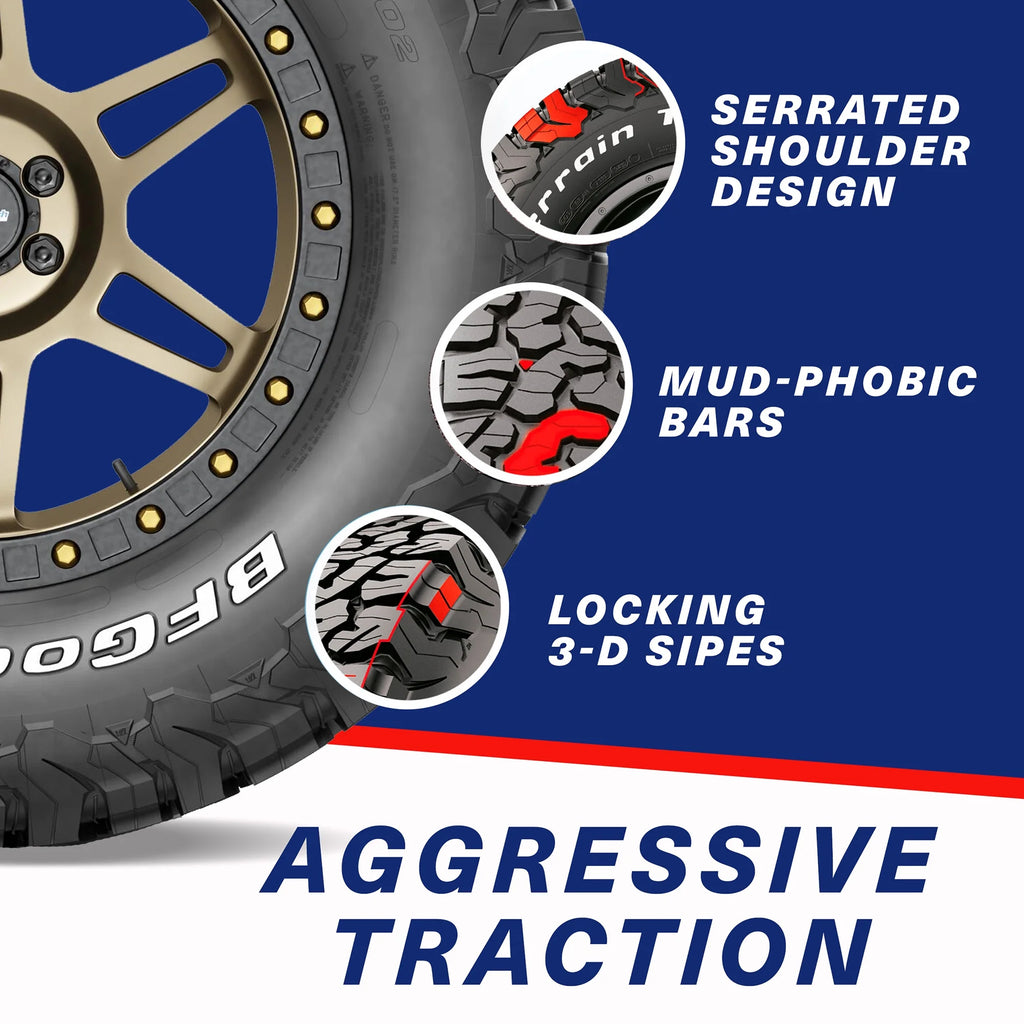 BFGoodrich All-Terrain T/A KO2 All-Season 35x12.50R15/C 113Q Tire