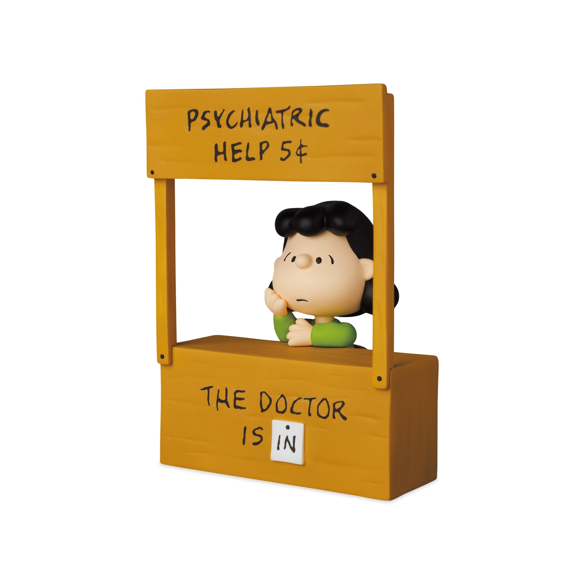 Snoopy &amp; Peanuts Collectible Figure - Psychiatric Help Lucy