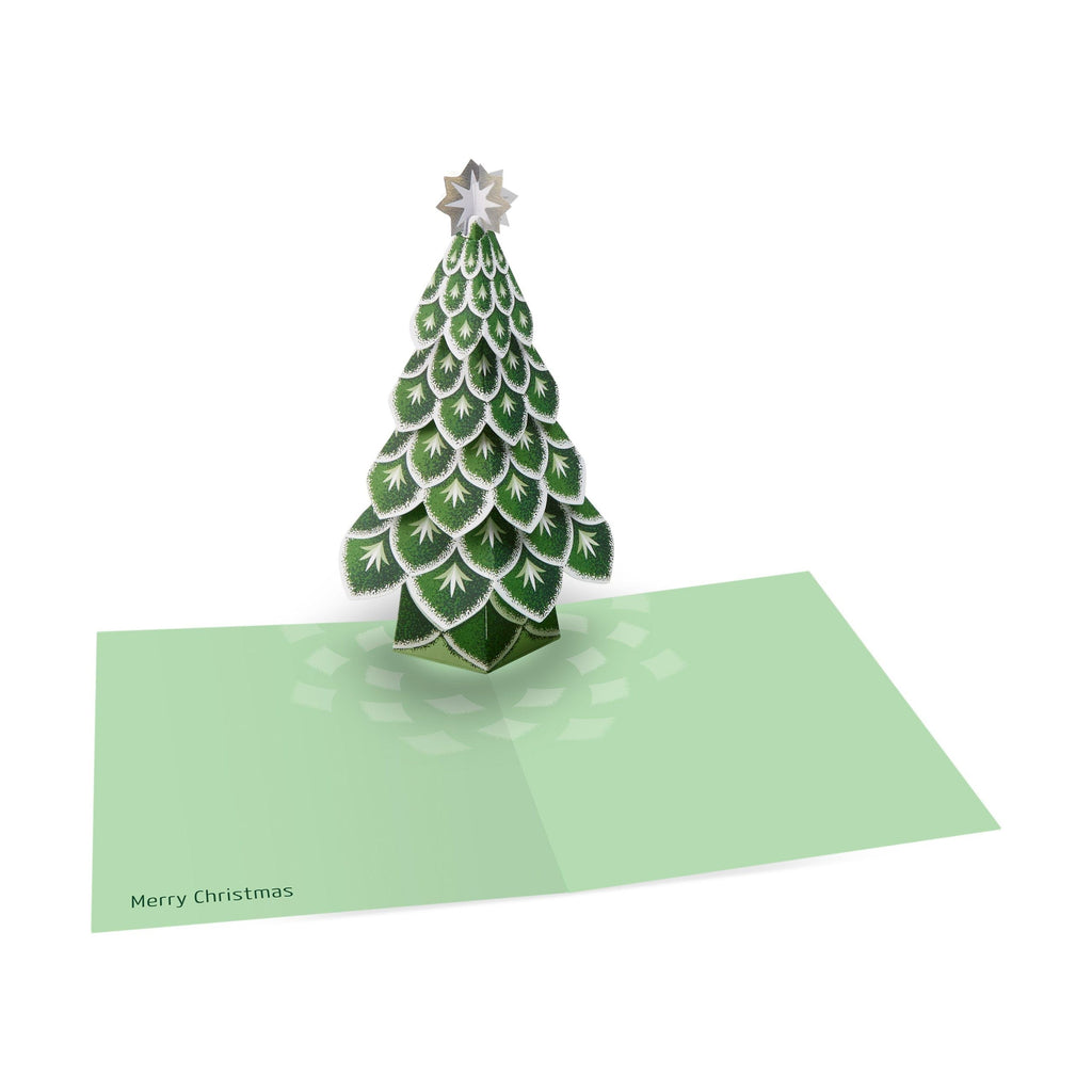 Shimmering Tree Holiday Cards - Set of 8