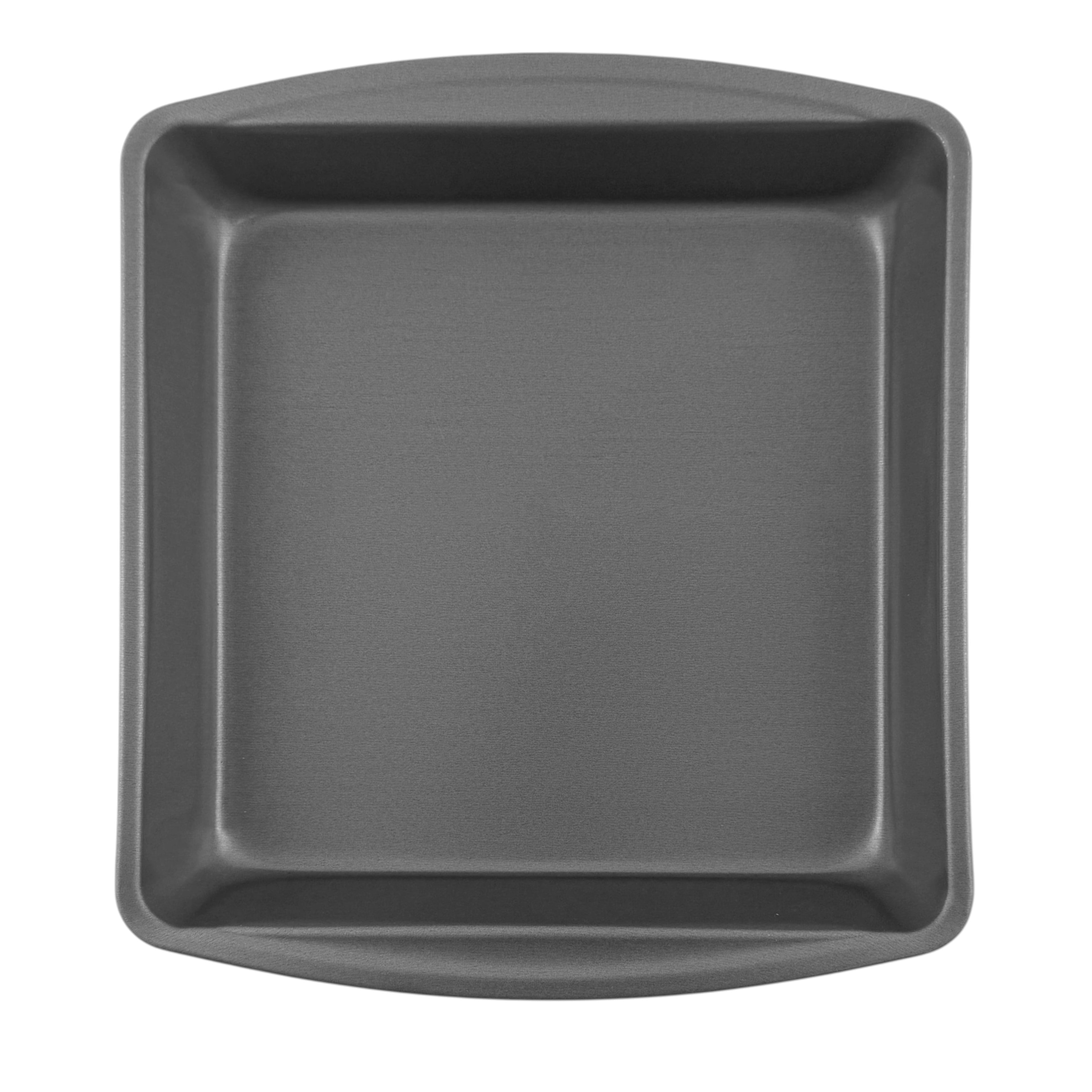 9" x 9" x 2" Nonstick Square Cake Pan, Gray
