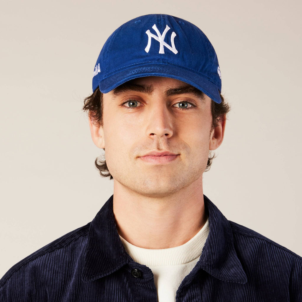 MoMA NY Yankees Adjustable Baseball Cap - Bright Royal
