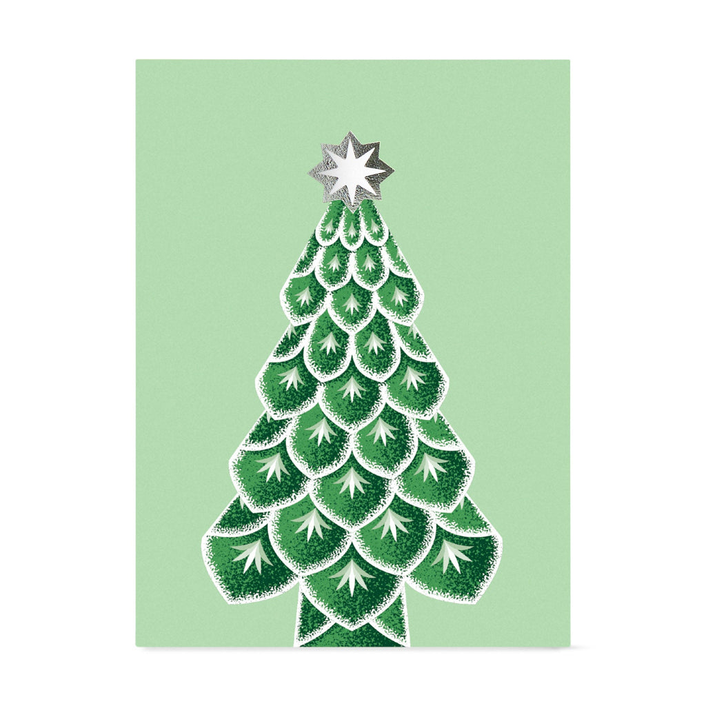 Shimmering Tree Holiday Cards - Set of 8
