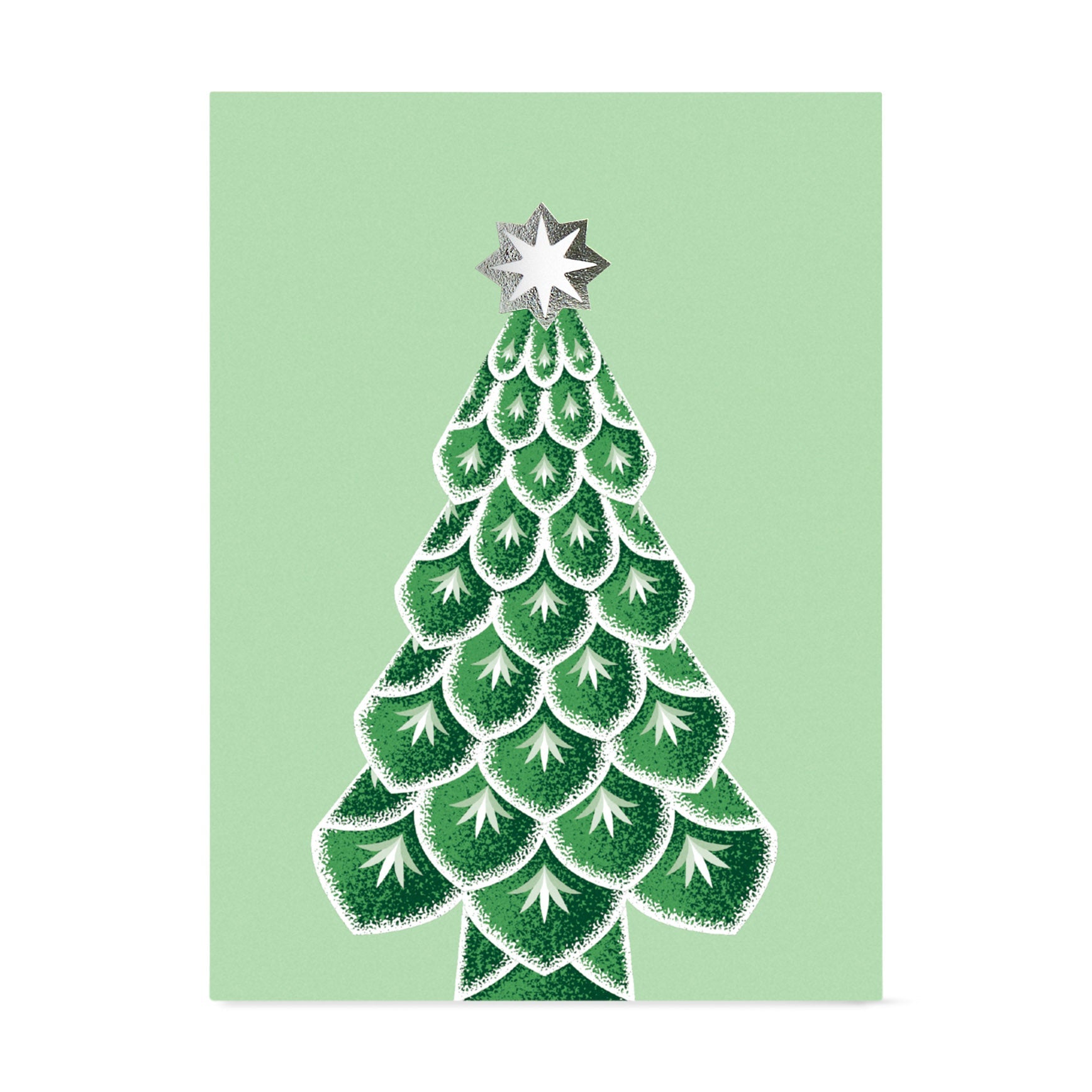 Shimmering Tree Holiday Cards - Set of 8