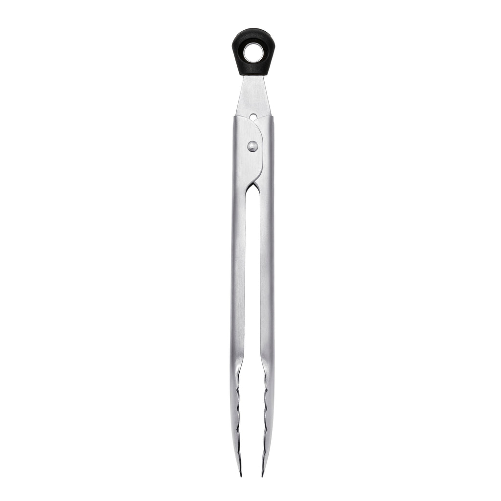 Stainless Steel Mini 7-inch Food Tong with Locking Handle