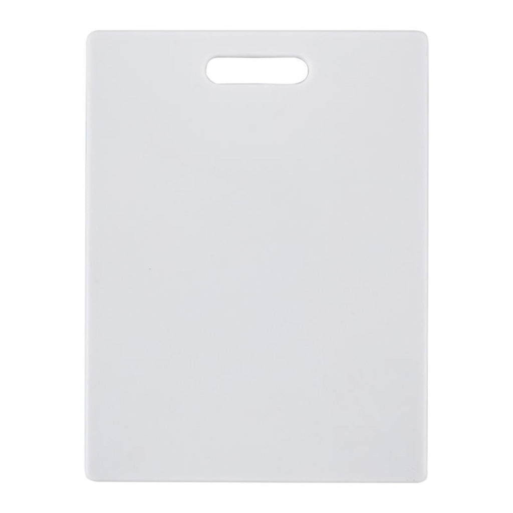 11-inch x 14-inch Poly Kitchen Cutting Board White