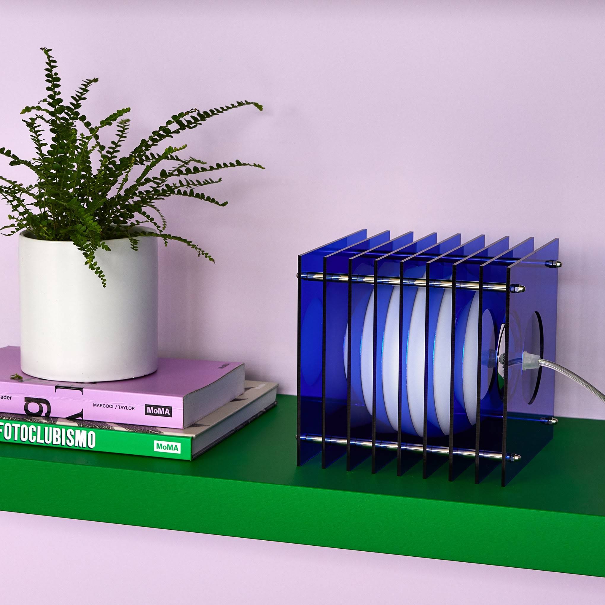 Lớp Layers Table Lamp - Blue/ Pink
