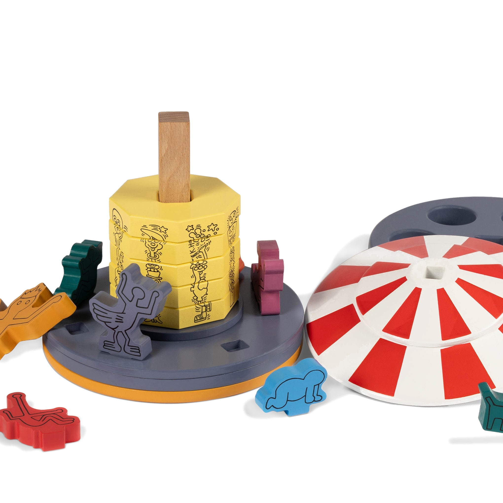 Luna Luna Keith Haring Carousel Toy