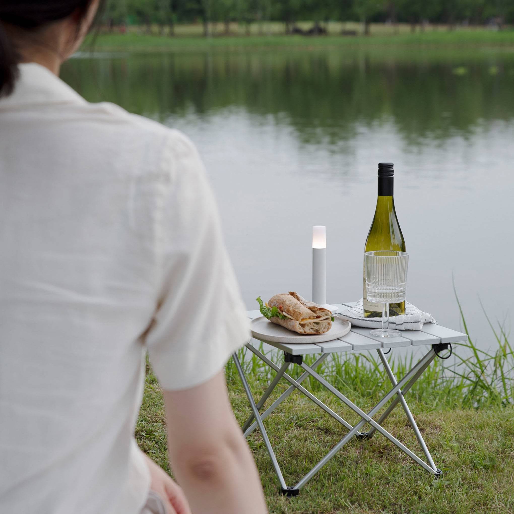 Lighthouse Portable Lamp - White