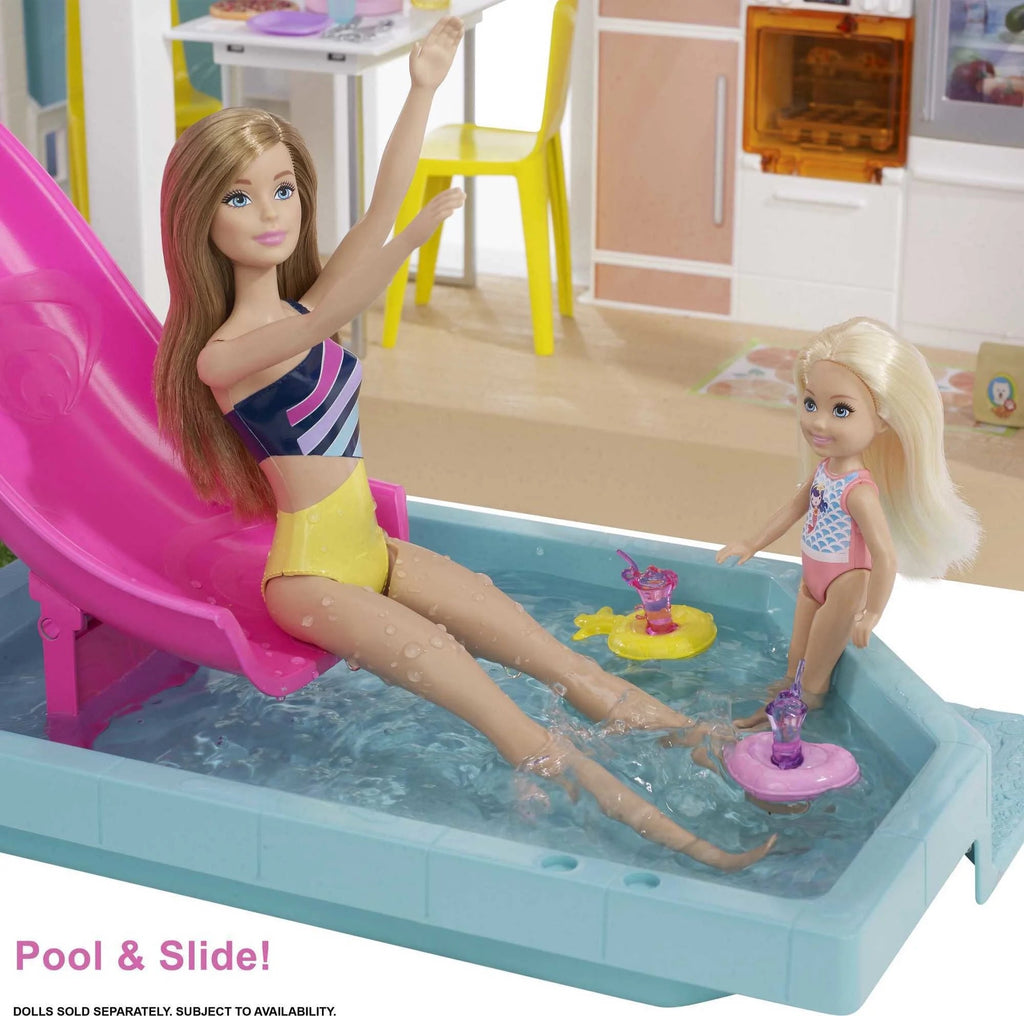 Barbie DreamHouse Playset with 10 Play Areas 75+ Furniture & Accessories Lights & Sounds