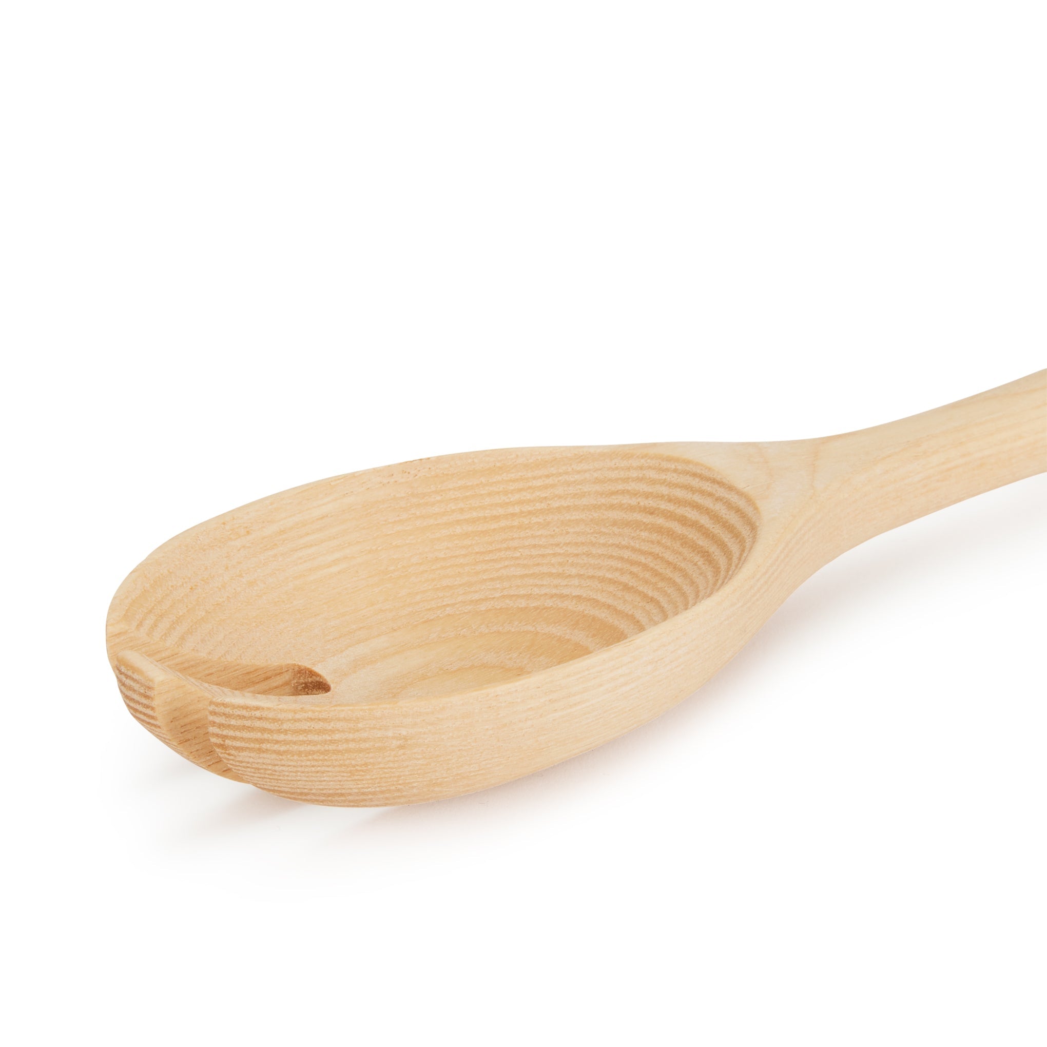 Spinning Wood Kitchen Utensil - Fork Spoon