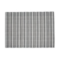 Chilewich Heddle Floormat - Black/ White
