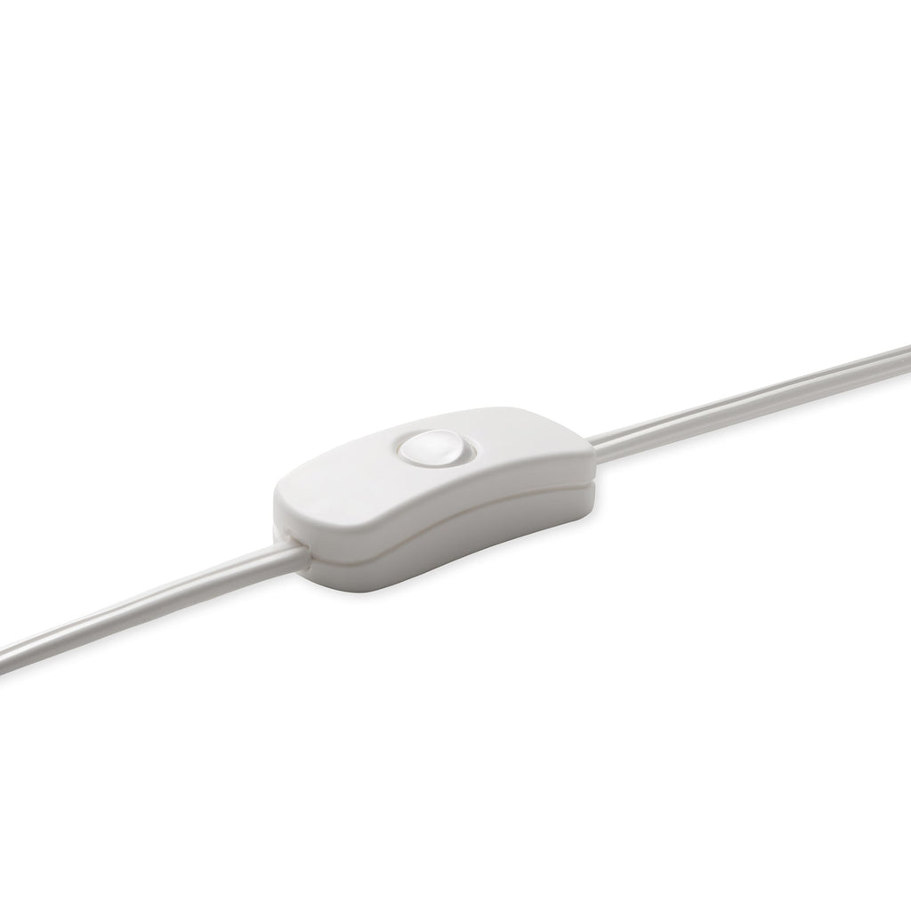 Candle Table Lamp - White