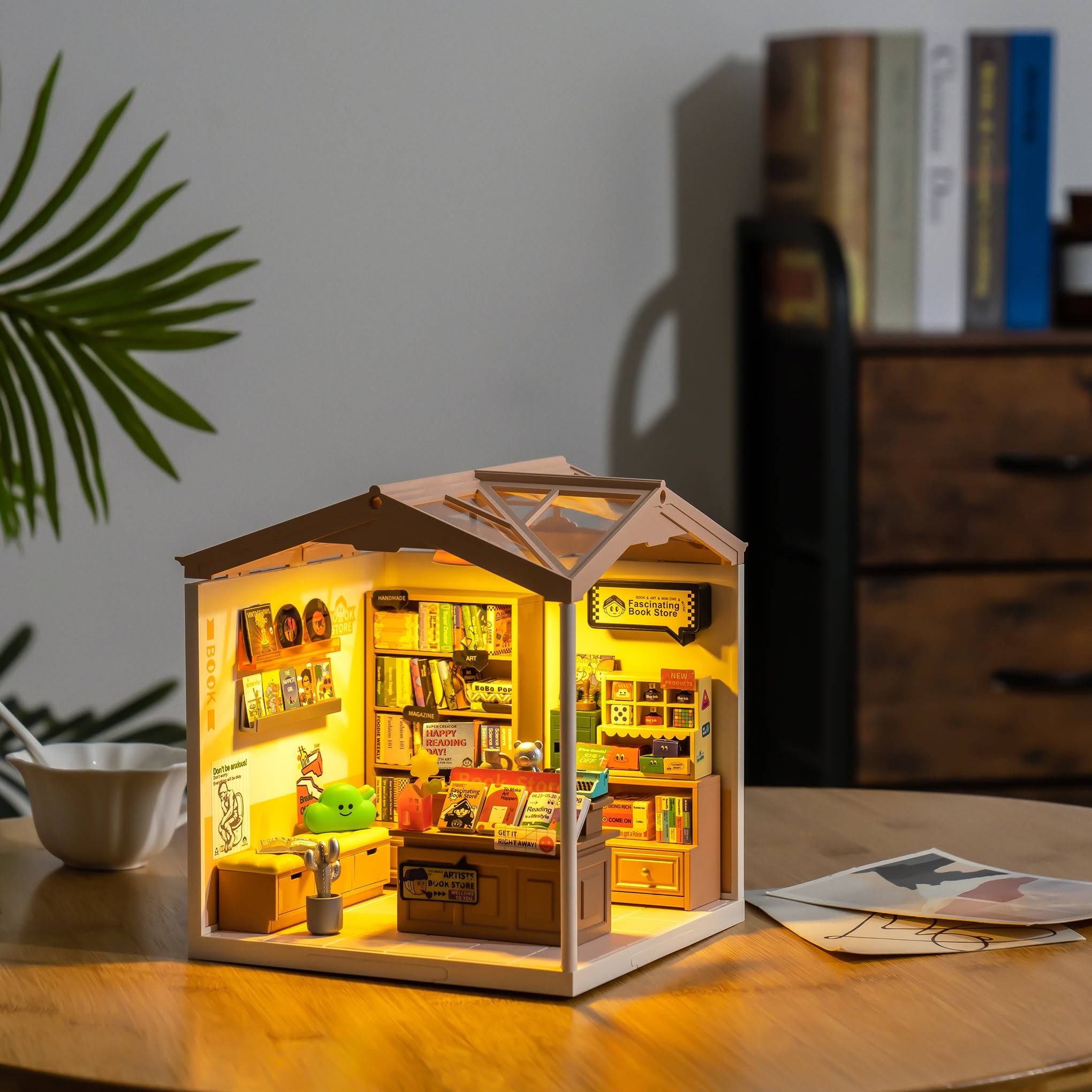 Rolife Super Stores DIY Kits - Bookstore