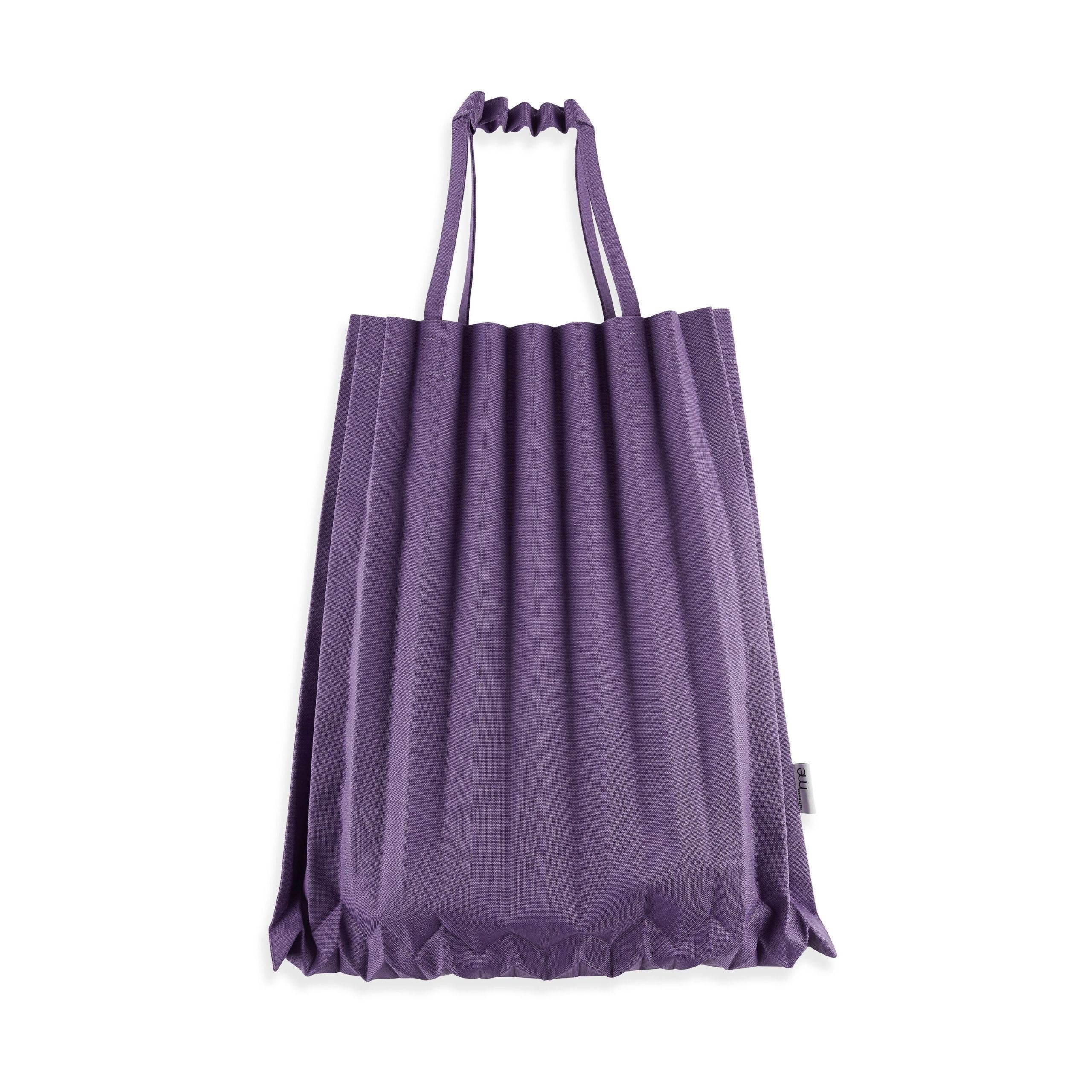 me ISSEY MIYAKE Recycled Polyester Trunk Pleats Bag - Bluebell