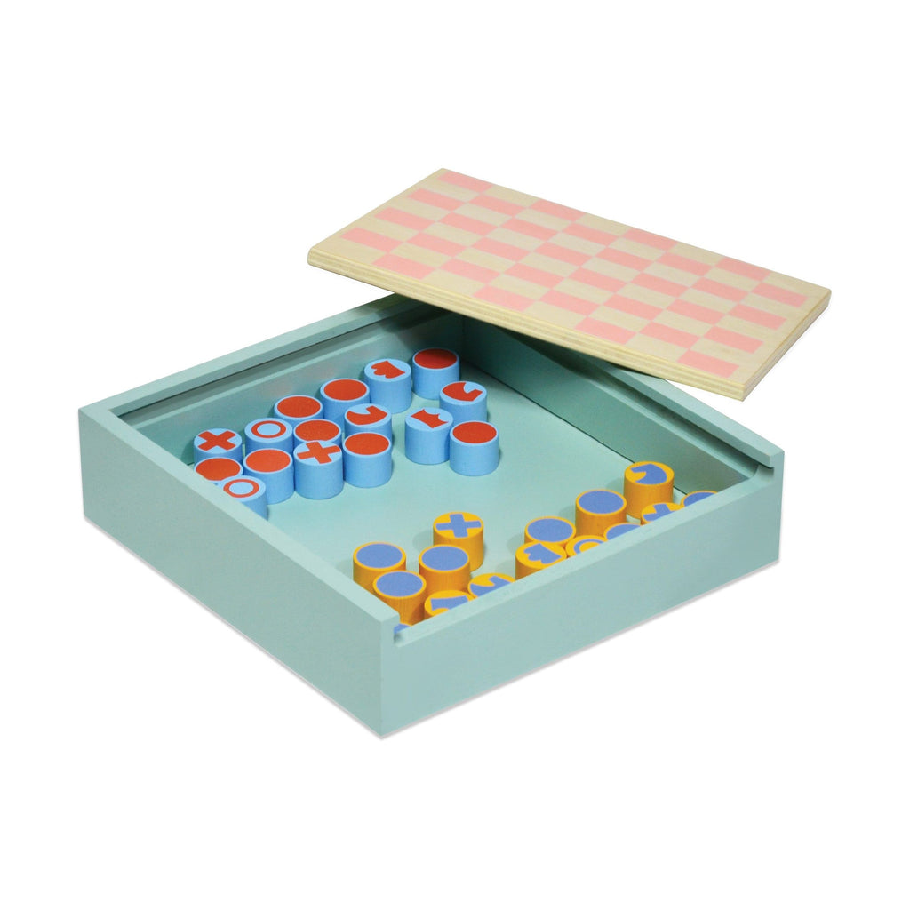 2-in-1 Chess &amp; Checkers Set