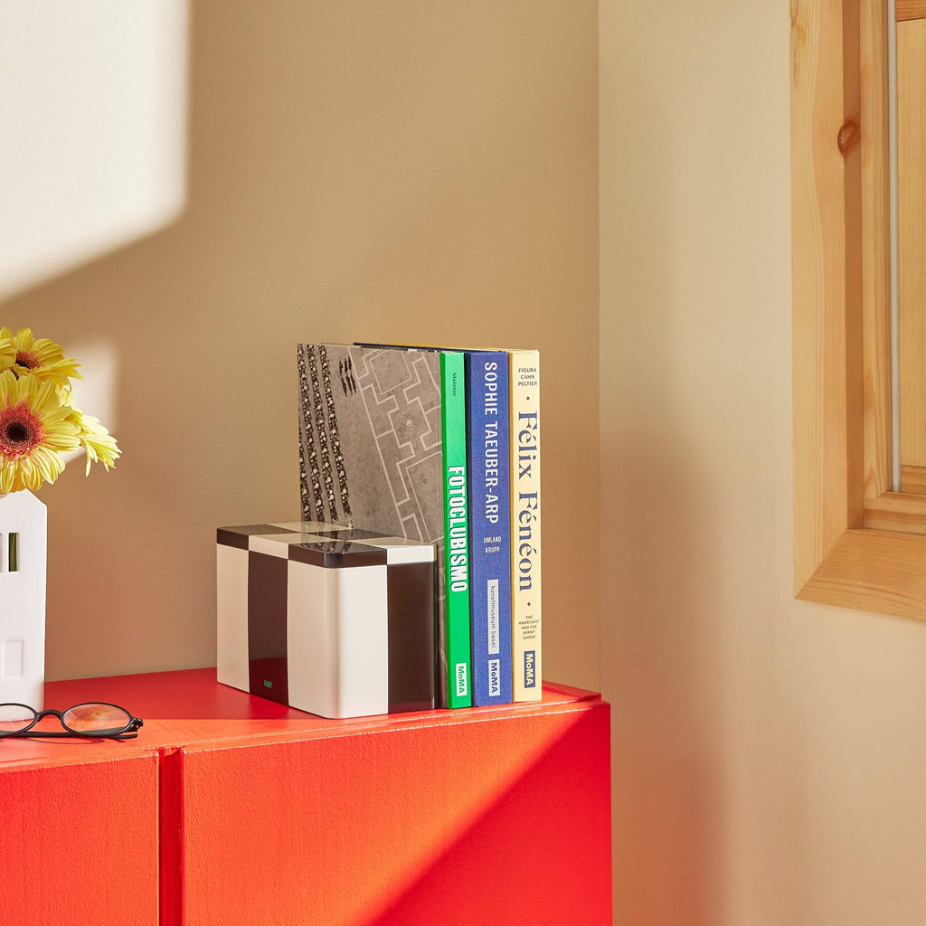 HAY Tin Container - Black/ Off White