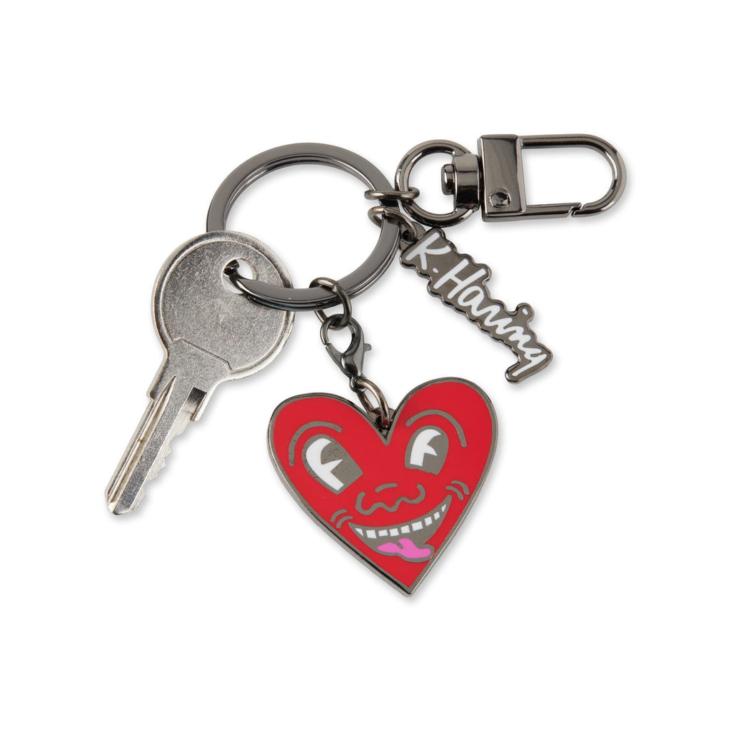 Keith Haring Keyring - Heart