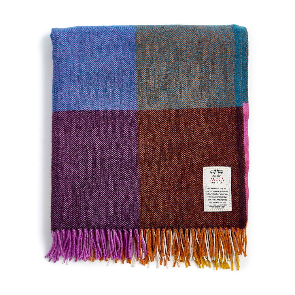 Hellfire Lambswool Throw