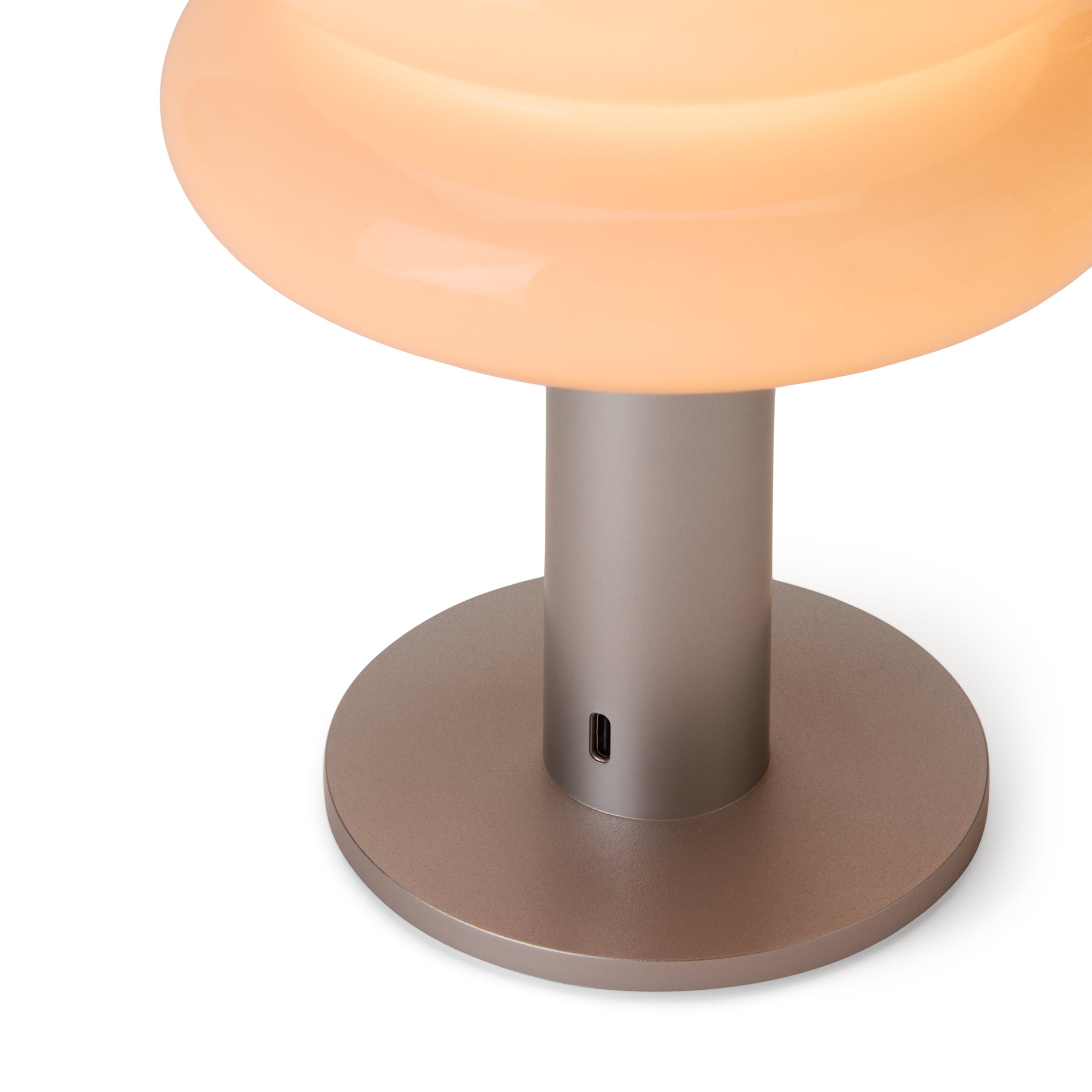 Snowman 15 Portable Lamp - Pink/ Silver