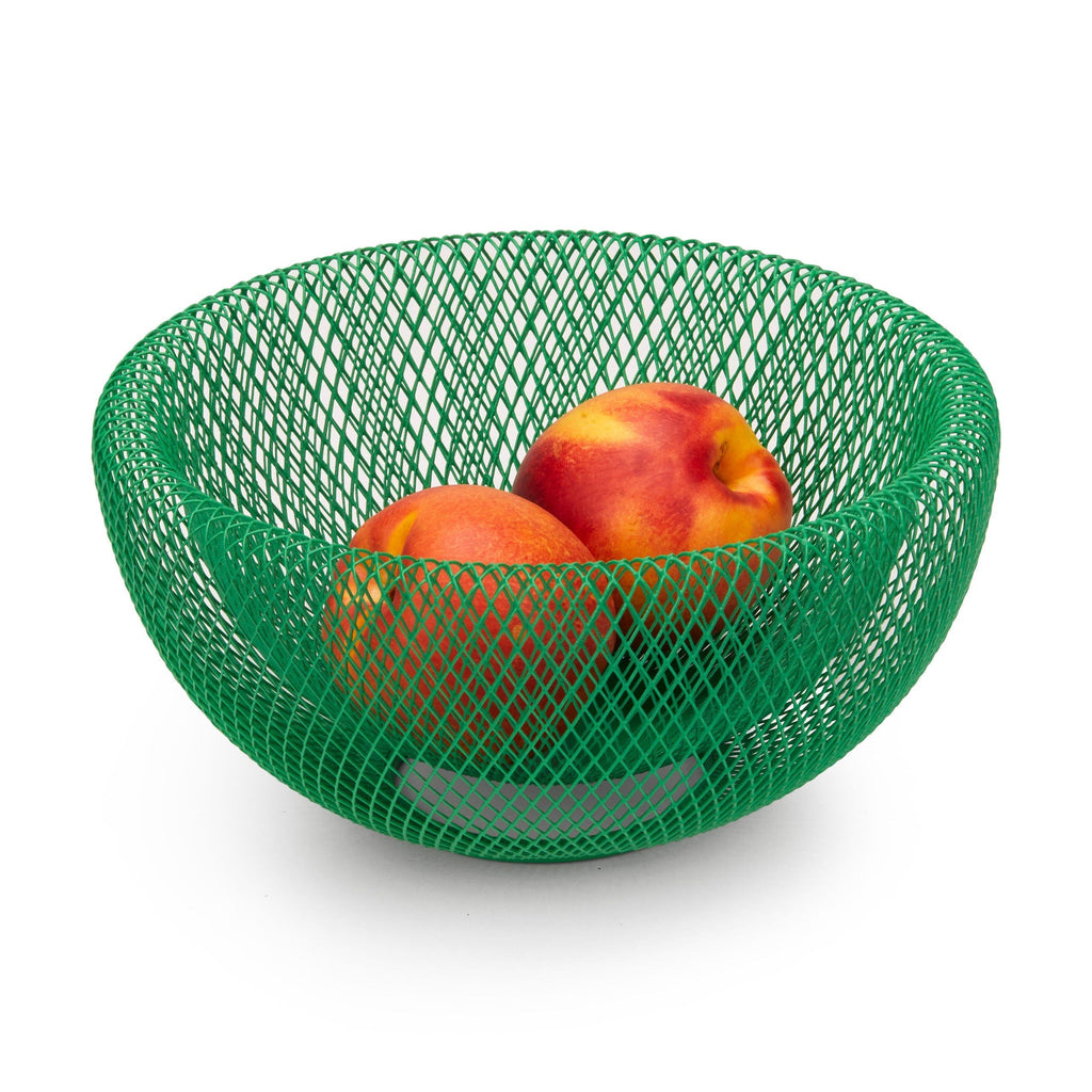 Wire Mesh Bowls - Green