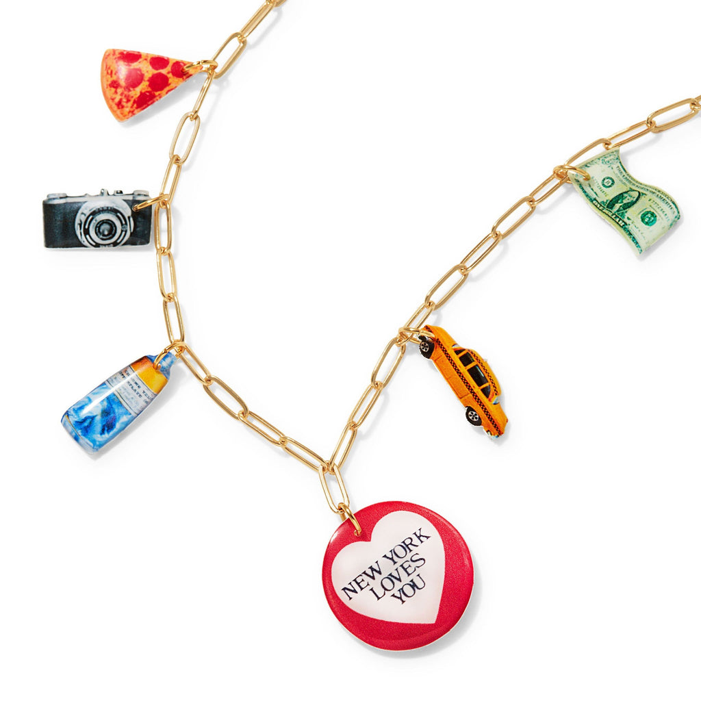 Haricot Vert NYC Charm Necklace