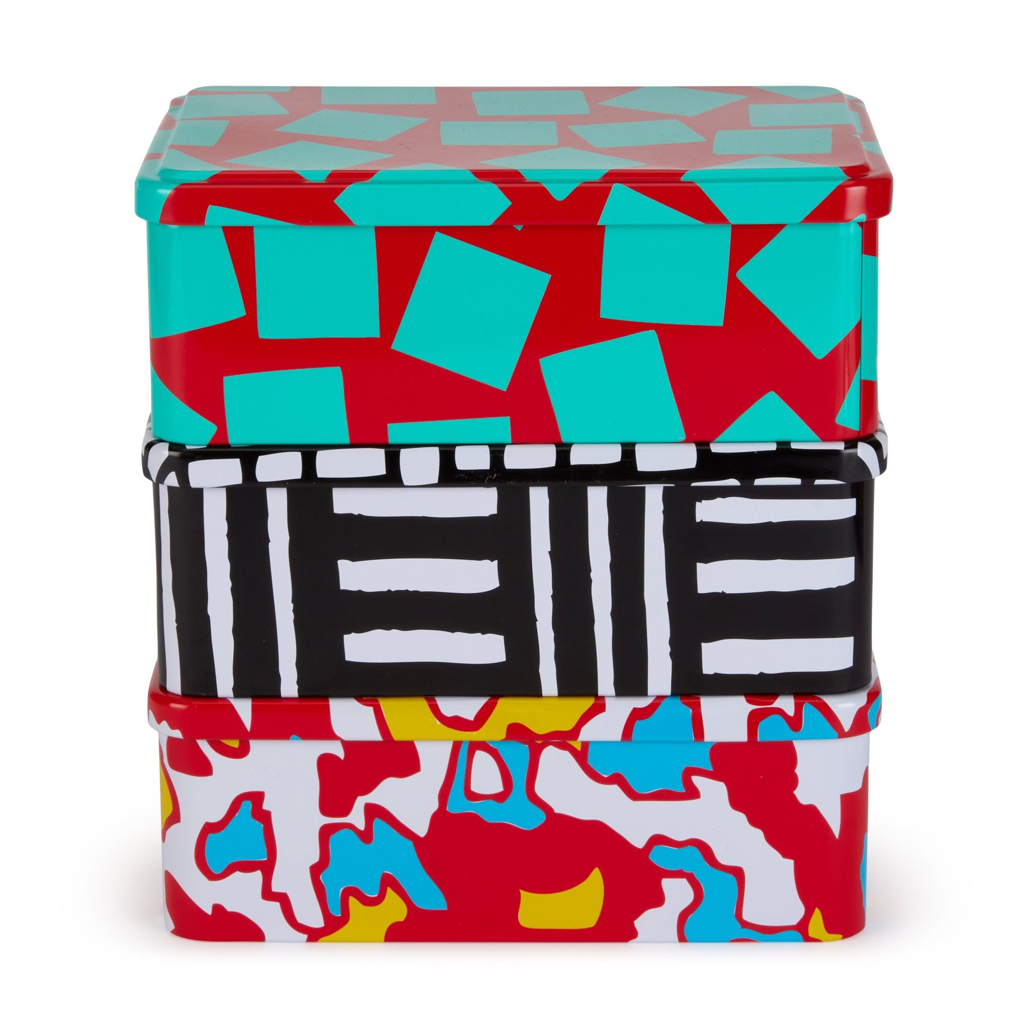 George Sowden Horizontal Tin - Red/ Yellow/ Blue