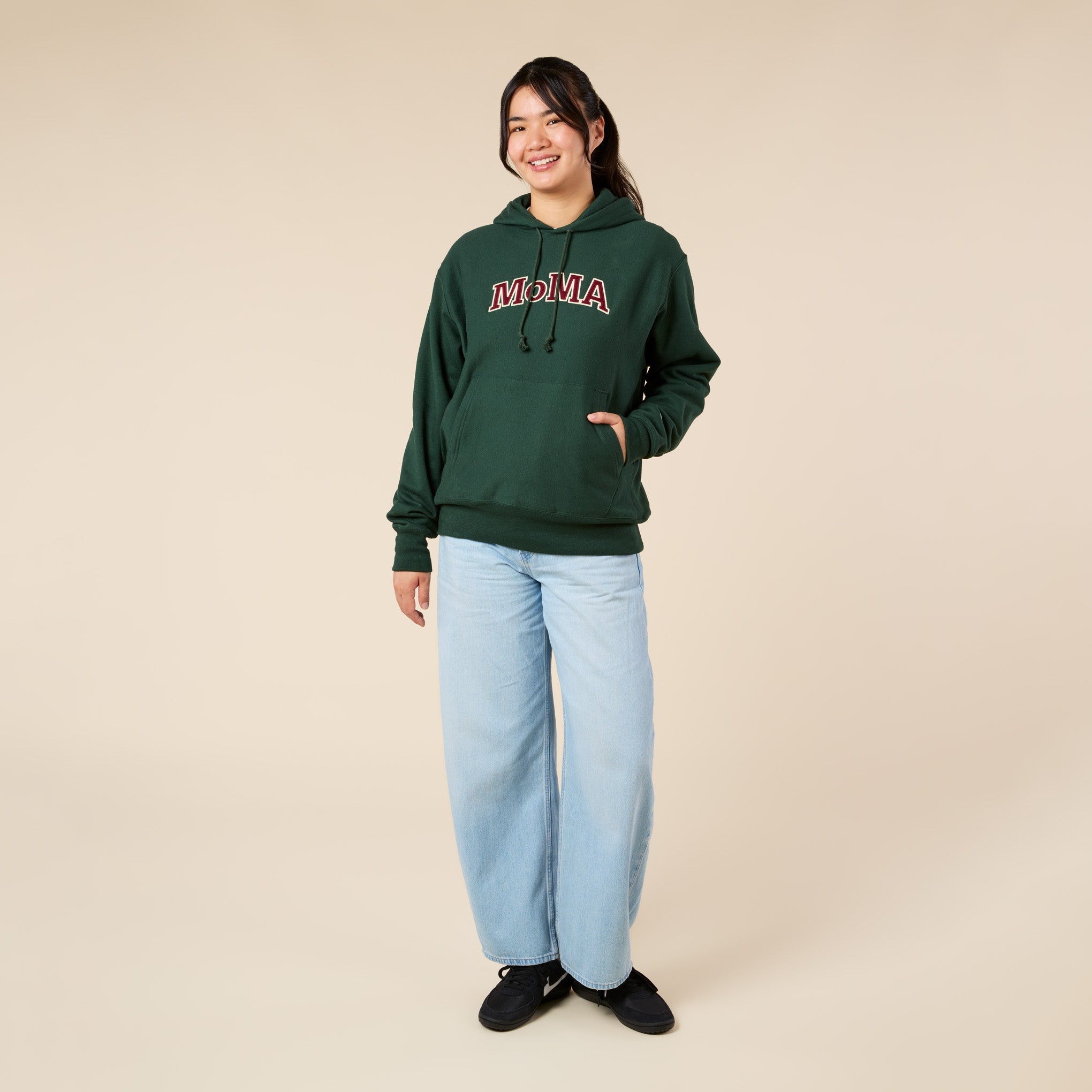 Champion Hoodie - MoMA Edition - Dark Green