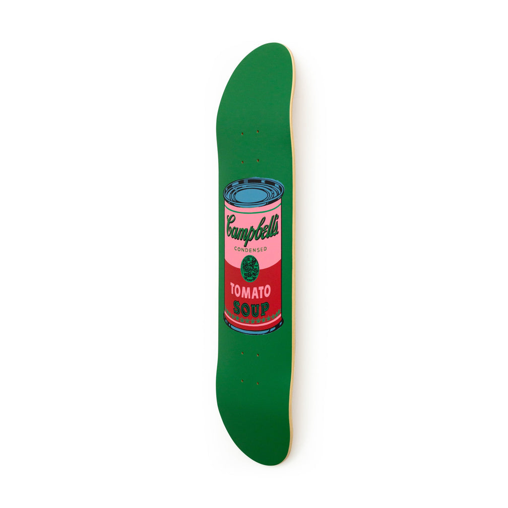 Andy Warhol: Skateboard Colored Campbell's Soup Cans - Blood