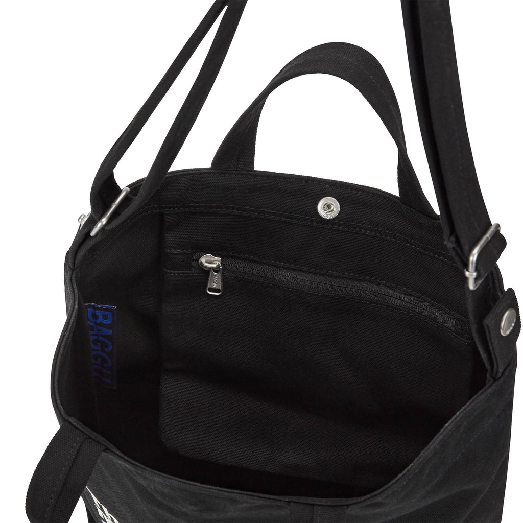 MoMA Baggu Recycled Cotton Duck Bag - Black