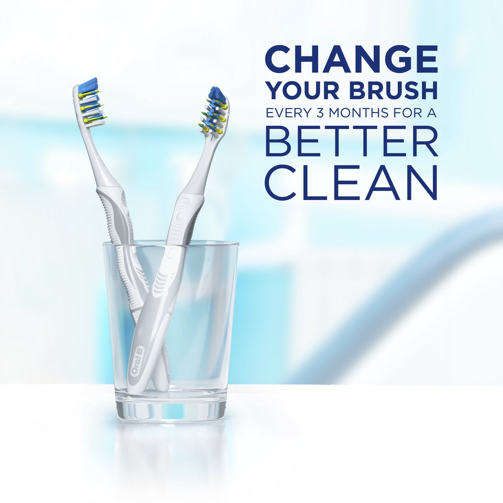 Battery Electric Toothbrush, Medium, 1 Ct